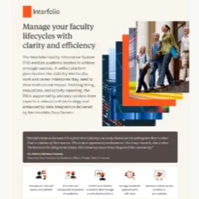 faculty-information-system-fact-sheet image